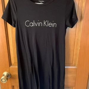 Black Calvin Klein night dress